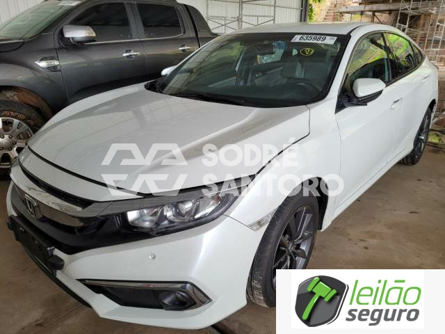 LOTE 005 HONDA/CIVIC EXL 2.0 16V I-VTEC 2020