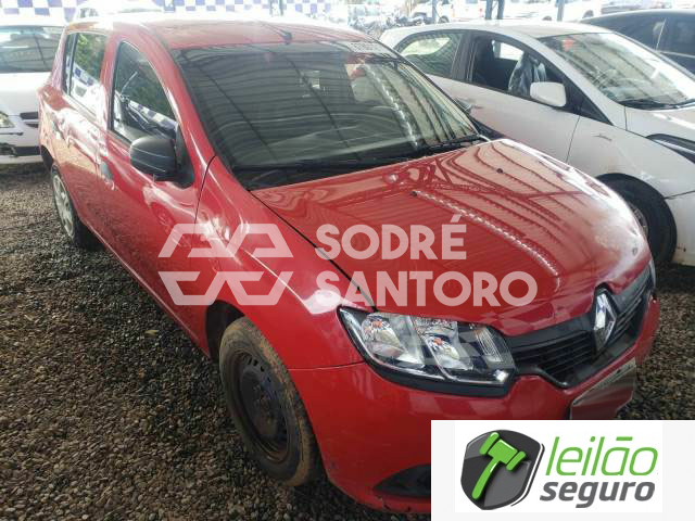 LOTE 015 RENAULT/SANDERO AUTENTIQUE 1.0 12V SCE 2017