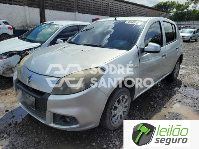 LOTE 018 RENAULT/SANDERO EXPRESSION 1.0 16V HI-FLEX 2014