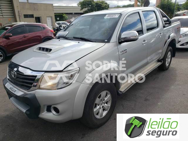 LOTE 026 TOYOTA/HILUX CD SRV 3.0 D-4D TURBO 2013