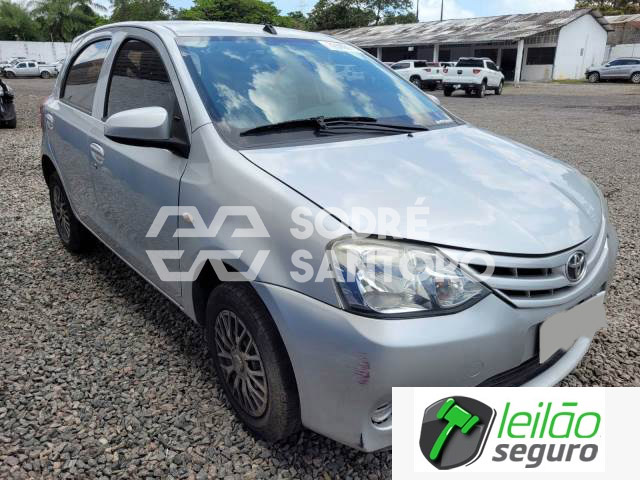 LOTE 020 TOYOTA/ETIOS X AT 1.3 16V DUAL VVT-I 2018	