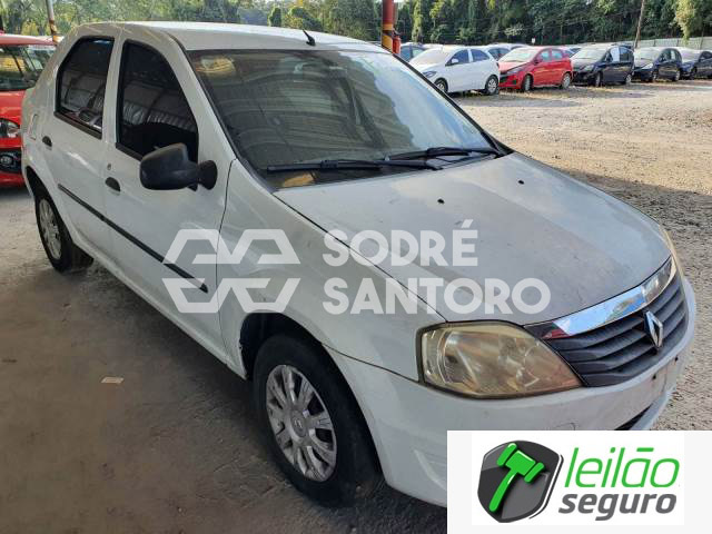 LOTE 011 RENAULT/LOGAN AUTENTIQUE 1.0 16V HI-FLEX