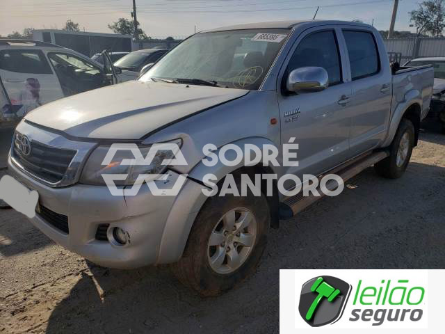 LOTE 019  TOYOTA/HILUX CD SR 2.7 16V VVT-I