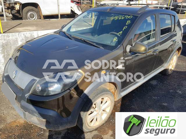 LOTE 016 RENAULT/SANDERO STEPWAY 1.6 HI-POWER 2014