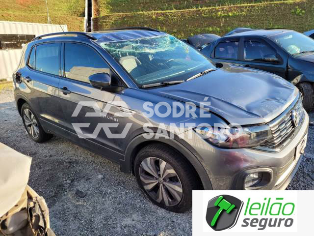 LOTE 002 VOLKSWAGEN/T-CROSS COMFORTLINE 200 AT 1.0 12V TSI TURBO 2020