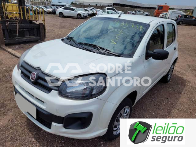 LOTE 005 FIAT/UNO ATTRACTIVE 1.0 EVO  2021