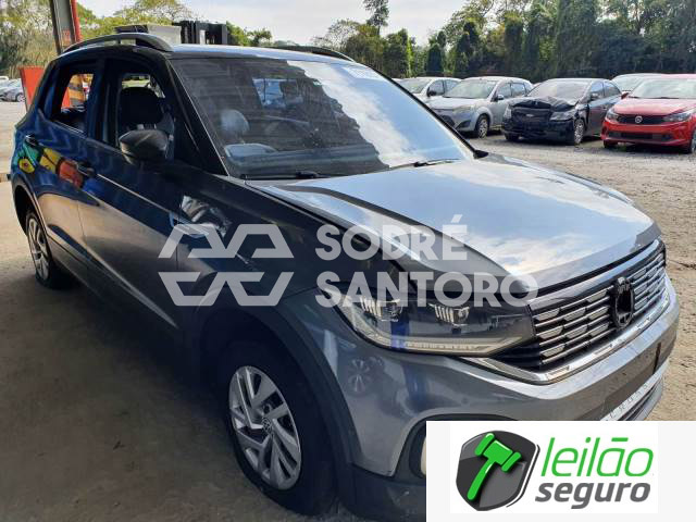 LOTE 008 VOLKSWAGEN/T-CROSS HIGHLINE 250 AT 1.4 16V TSI TURBO 2021