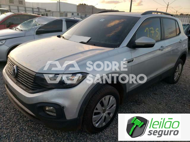 LOTE 009 VOLKSWAGEN/T-CROSS SENSE 200 AT 1.0 12V TSI TURBO 2021