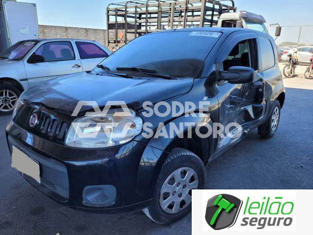 LOTE 012 FIAT/UNO VIVACE 1.0 EVO 2013