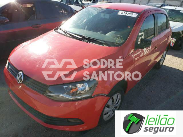 LOTE 039 VOLKSWAGEN/GOL 1.0 NOVO 1.0 TOTAL FLEX