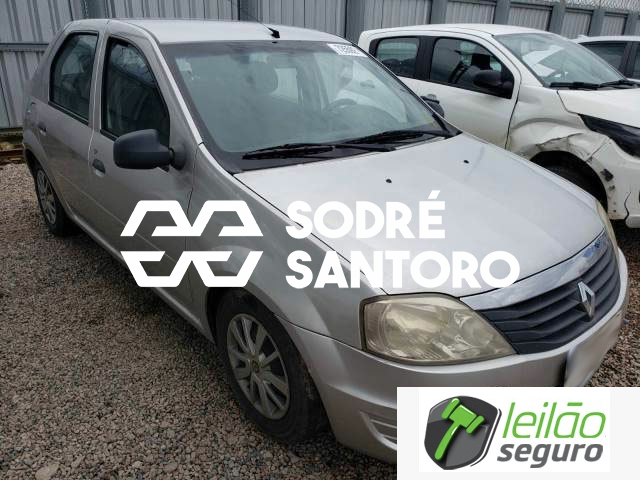 LOTE OO1 RENAULT/LOGAN AUTENTIQUE 1.0 16V HI-FLEX 2011