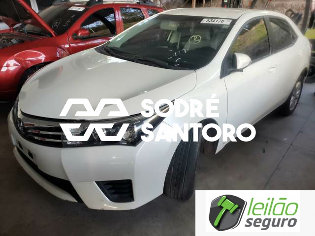 LOTE 018  TOYOTA/COROLLA GLI CVT 1.8 16V DUAL VVT-I 2017