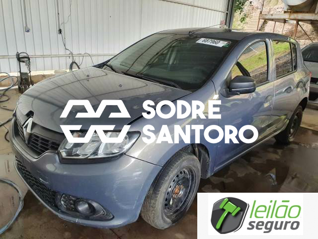 LOTE 038 RENAULT/SANDERO AUTENTIQUE 1.0 12V SCE 2018