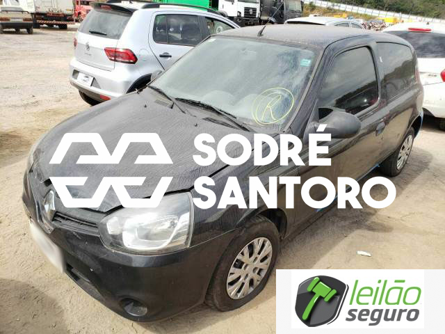 LOTE 029 RENAULT/CLIO AUTENTIQUE 1.0 16V HI-POWER 2013