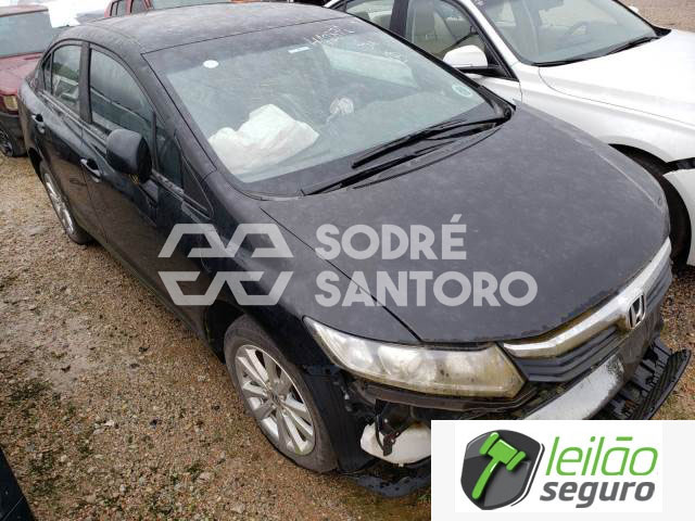 LOTE 002 HONDA/CIVIC LXS 1.8 16V I-VTEC 2014