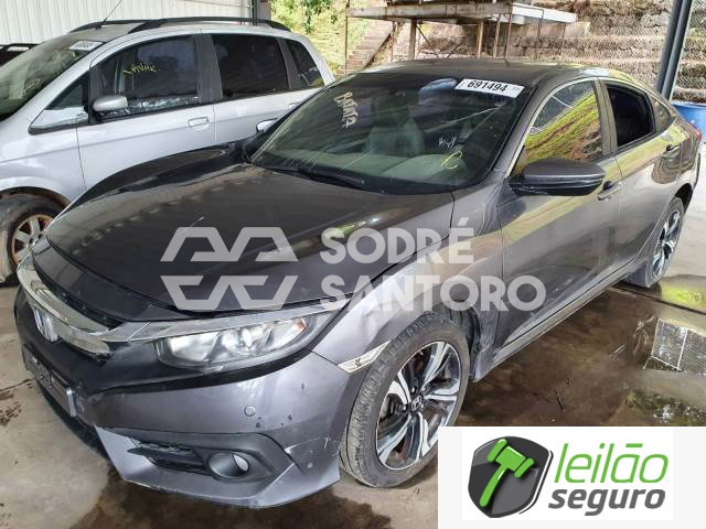 LOTE 007 HONDA/CIVIC EXL 2.0 16V I-VTEC 2018