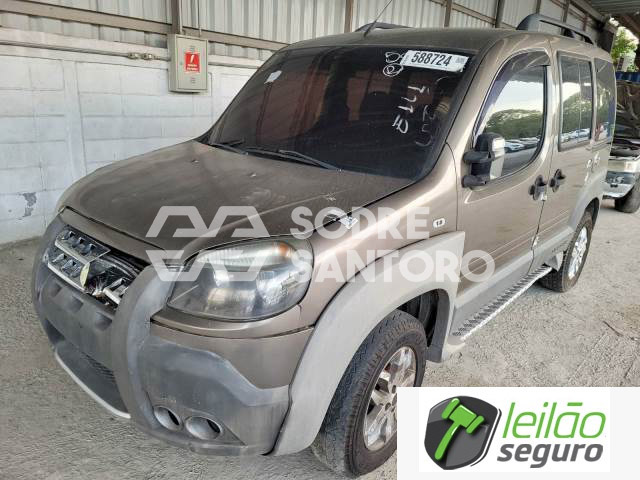 LOTE 011 FIAT/DOBLO ADVENTURE 1.8 16V E.TORQ 2016