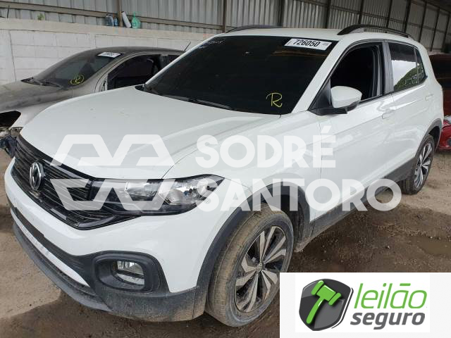 LOTE 014 VOLKSWAGEN/T-CROSS 200 AT 1.0 12V TSI TURBO 2021