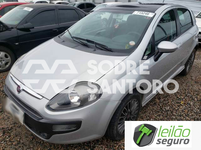 LOTE 034 FIAT/PUNTO SPORTING 1.8 16V E.TORQ 2014