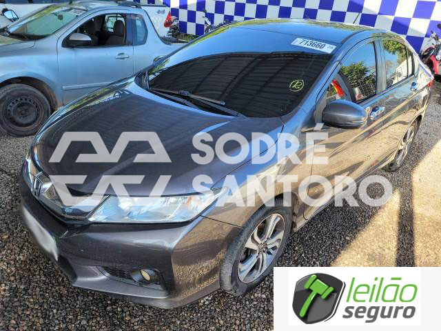 LOTE 038  HONDA/CITY EXL 1.5 16V I-VTEC 2015