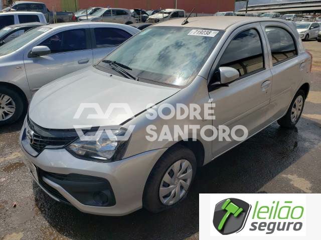 LOTE 004 TOYOTA/ETIOS X AT 1.3 16V DUAL VVT-I 2021