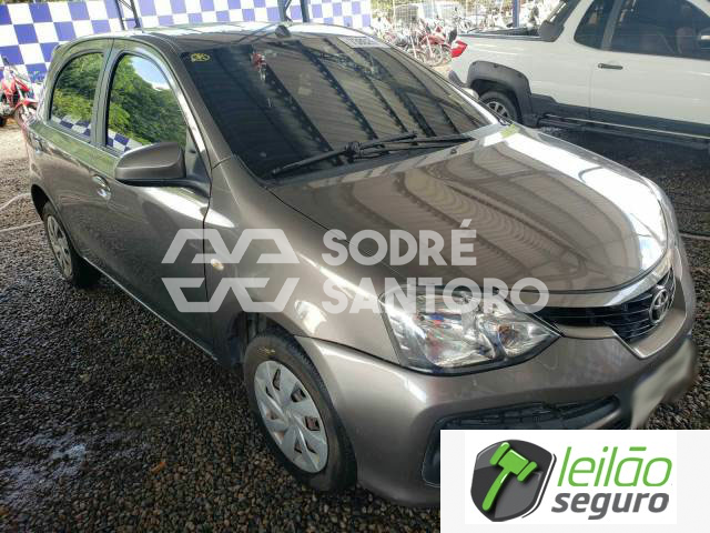 LOTE 009 TOYOTA/ETIOS XS AT 1.5 16V DUAL VVT-I 2018